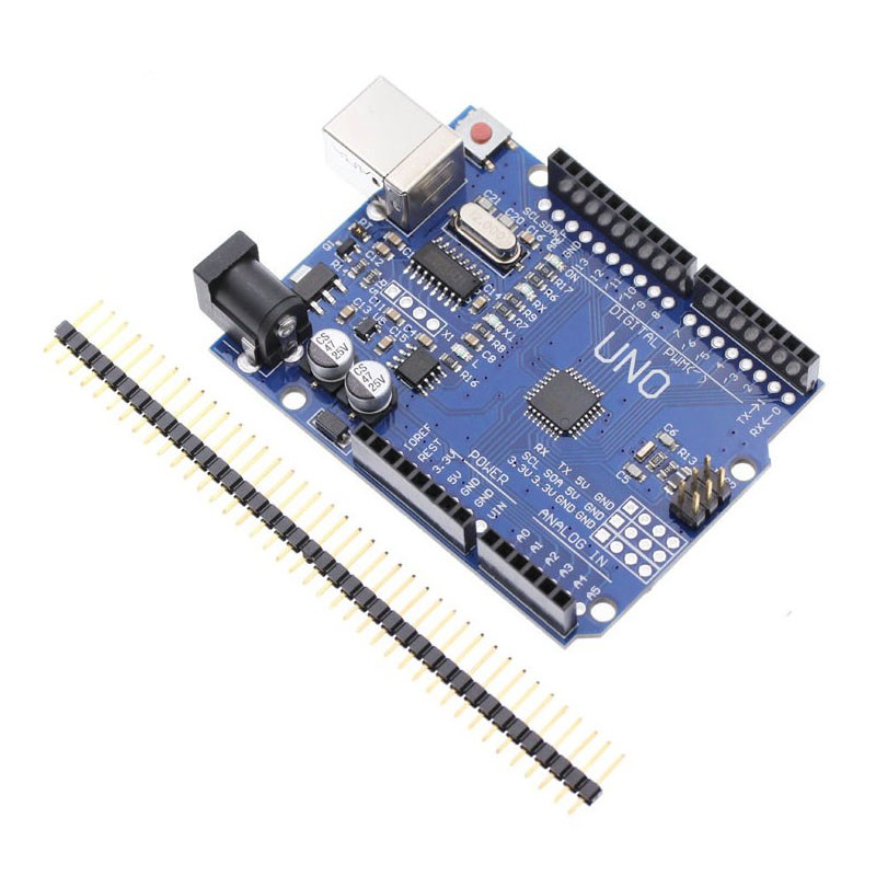 1 Bảng Mạch UNO R3 CH340G + MEGA328P Chip 16Mhz Cho Arduino UNO R3 Kèm Cáp USB