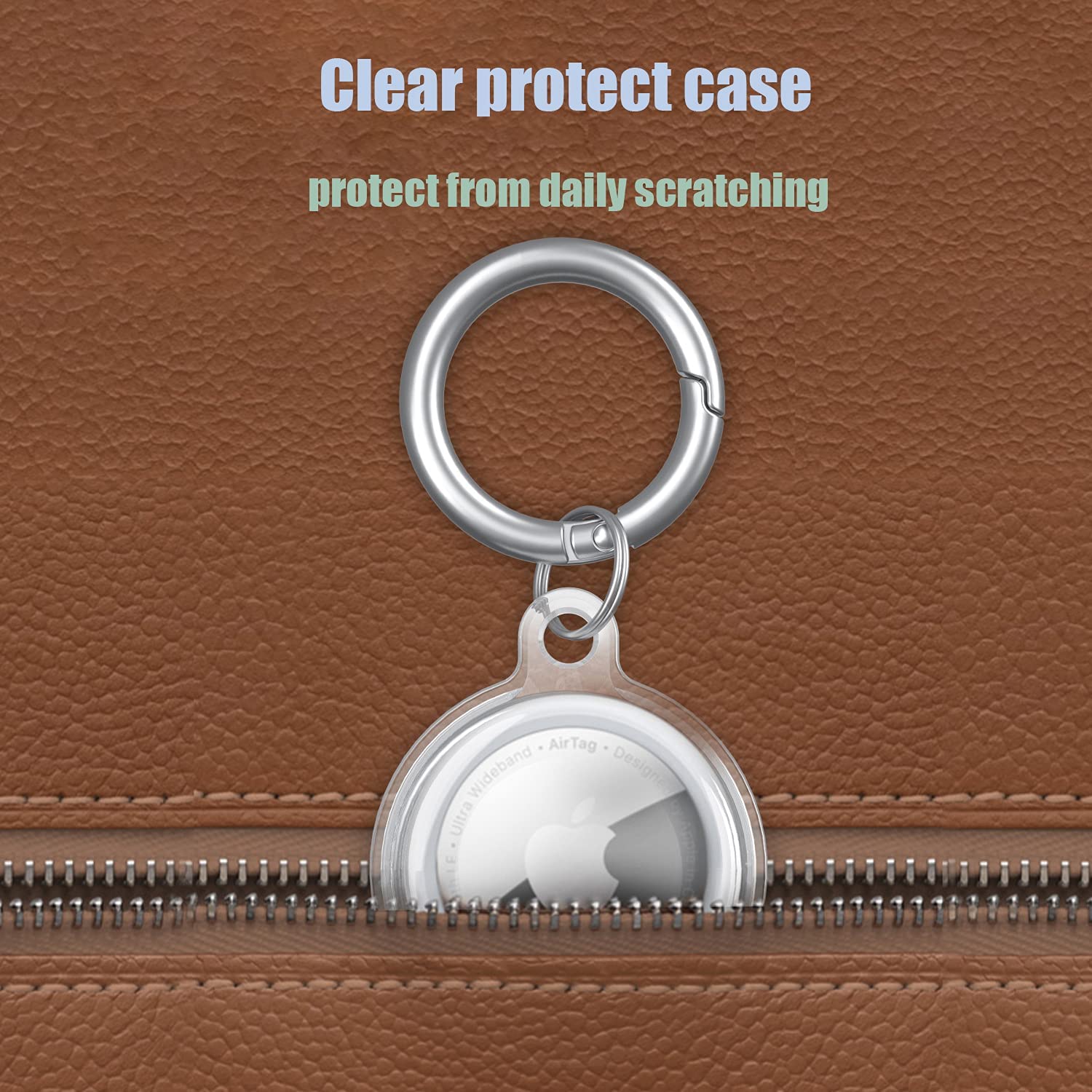 TPU Protective Case For Airtag Cover Hangable Keychain Locator Tracker Cover For airtags Case | BigBuy360 - bigbuy360.vn