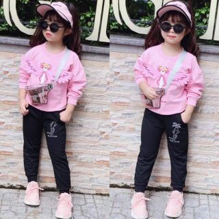 Combo quần áo thu đông cho bé gái - Thư Đỗ