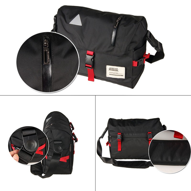 Men's Crossbody Bags Fashion Cycling Messenger Bags High Quality Waterproof Travel Shoulder Bag