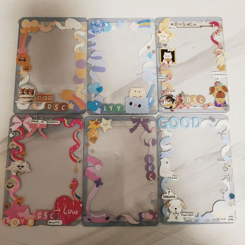 [BẢN NÂNG CẤP]Toploader đựng card nhét ảnh kích thước A7 7.6x10.1cm đựng card Anime, Kpop BM46