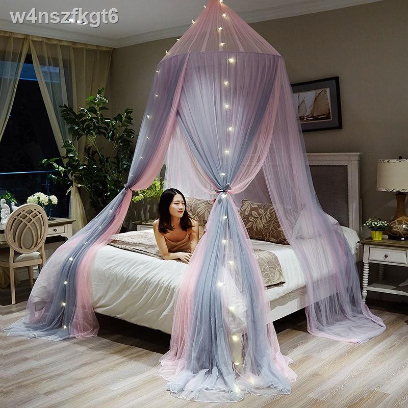 ♣♣Mái vòm trần đôi màn chống muỗi công chúa mã hóa siêu mềm Lều 1,2 / 1,5 1,8 2m giường