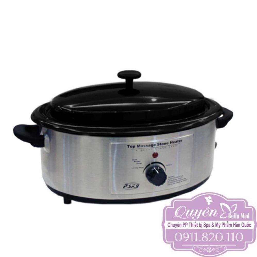 Nồi Hấp Đá Nóng Massage Hình Oval