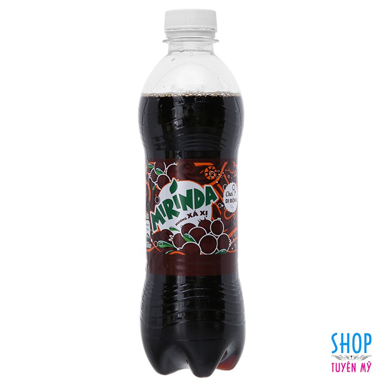 Nước ngọt Mirinda hương xá xị - chai 390ml