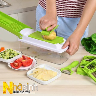 Bộ tỉa rau củ 10 món / Bộ dập tỉa nhà bếp đa năng