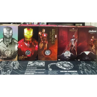 (Hàng sẵn giao trong ngày) ZDTOYS Iron Man MK2, MK3, MK4, MK5, MK6 mô hình Marvel tỷ lệ 1:10 chính hãng NEW SEAL