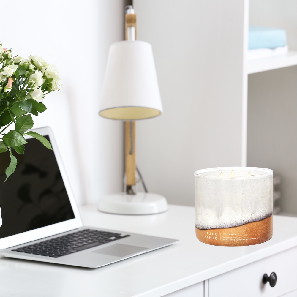 Nến Thơm 3 Bấc Bath And Body Works Palo Santo Hương Thơm Quý Phái Dịu Nhẹ Dễ Chịu 411g