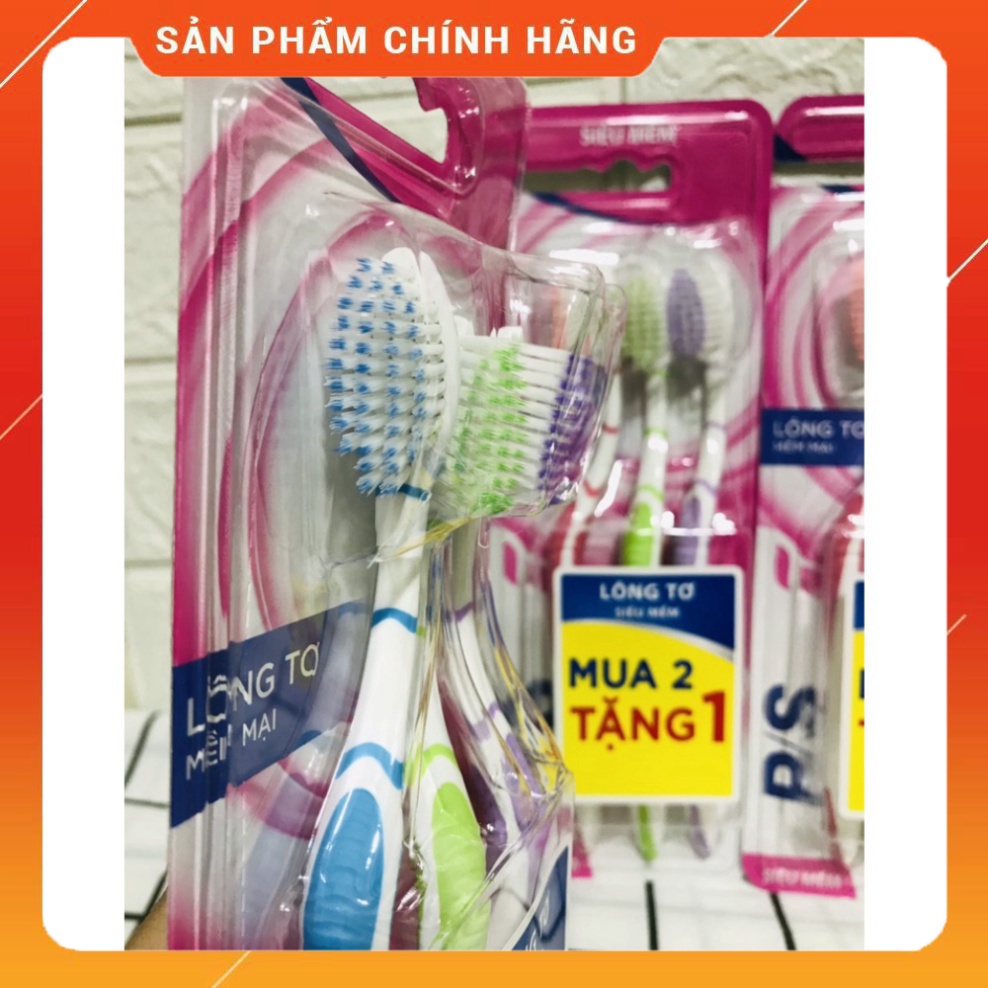 COMBO 3 Bàn chải PS Lông tơ mềm mại