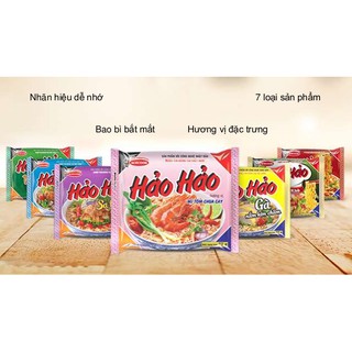 Mì Hảo Hảo tôm chua cay và các vị gói 75g
