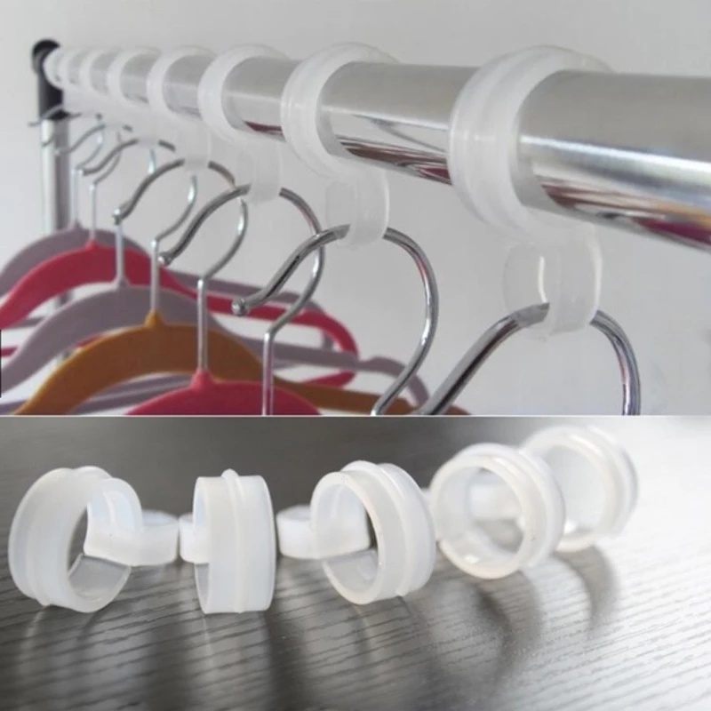 Set 10 Móc Nhựa Phơi Quần Áo Chống Gió Tiện Dụng
