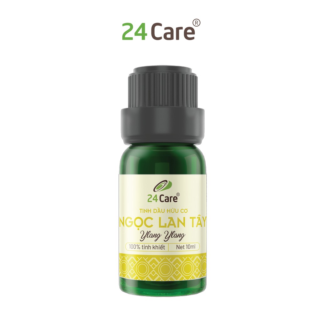 [MUA 1 TẶNG 1] Tinh dầu Ngọc Lan Tây 24Care - tập trung tinh thần,se khít lỗ chân lông, giảm đau. 10ml