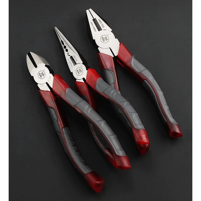 Kìm Mũi Nhọn Đa Chức Năng Fukuoka Nhật Bản 6 Inch