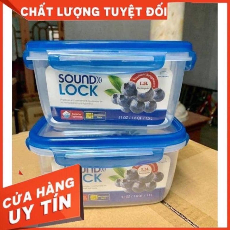 HỘP NHỰA Hộp bảo quản Nhựa SOUND LOCK  3L4