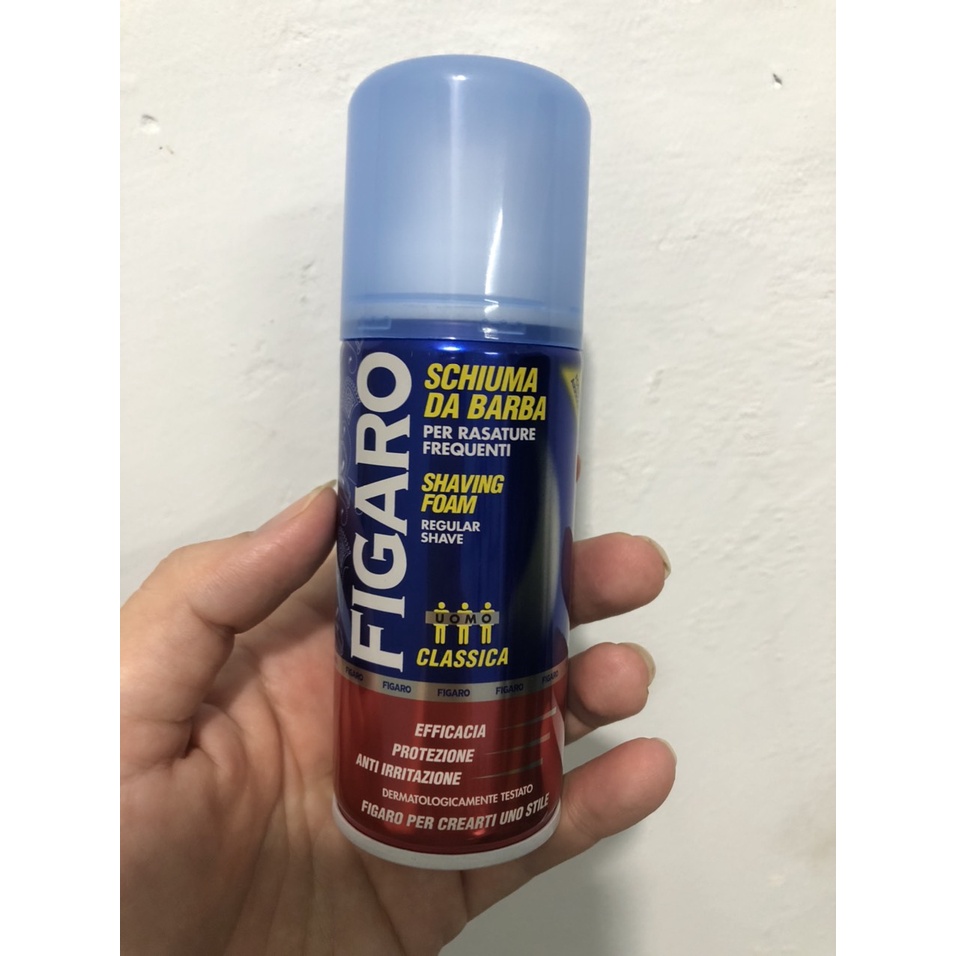 Bọt cạo râu dưỡng ẩm và làm mềm da Figaro 100ml