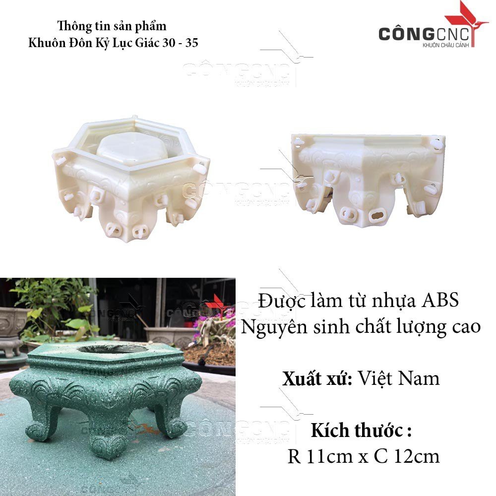 Khuôn Chân Đôn, Khuôn Đôn Kỷ Lục Giác 30 - 35