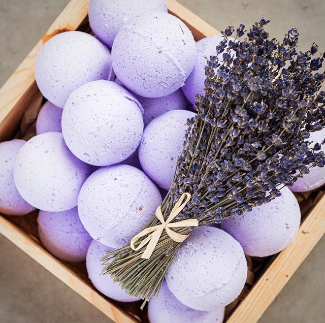 Quà tặng – hộp hoa Lavender khô (shop tự bó đẹp và lãng mạng)