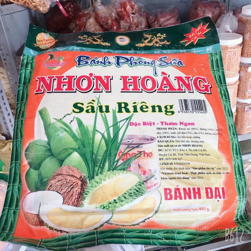 Bánh Phồng Sữa - bánh cá vàng - B. Nhân Điều - kẹp ngò - tráng vuông - sò hành - đũa bơ sữa - bim bim