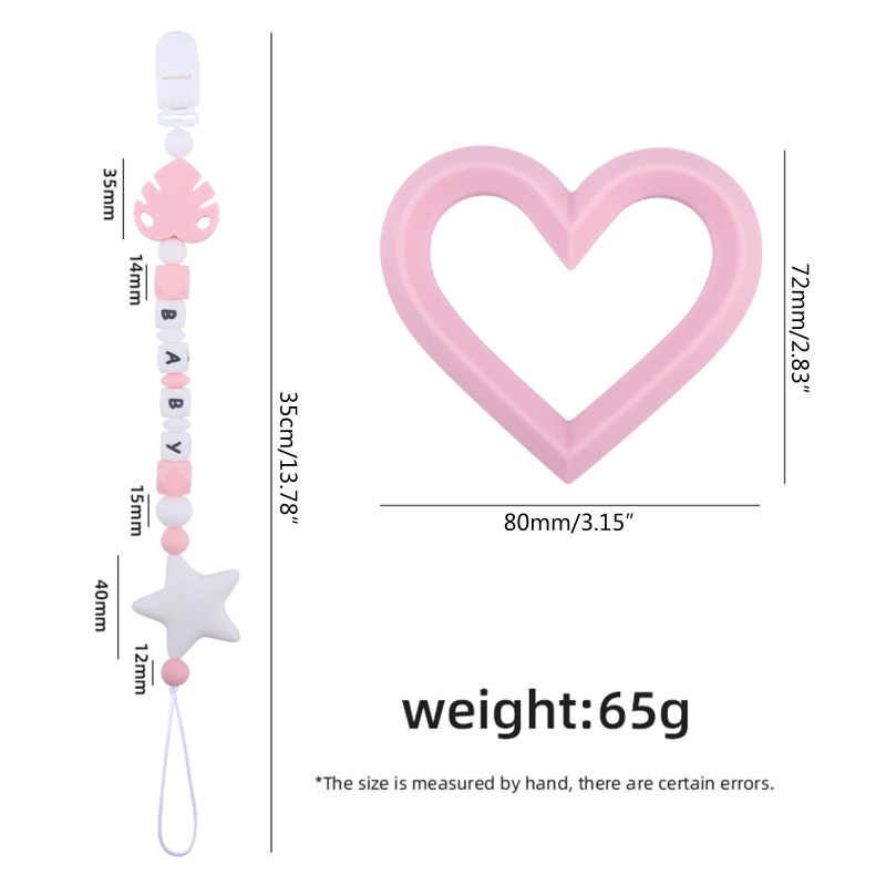 Bộ 5 Kẹp Núm Vú Giả Linh Hoạt Cho Bé Tắm