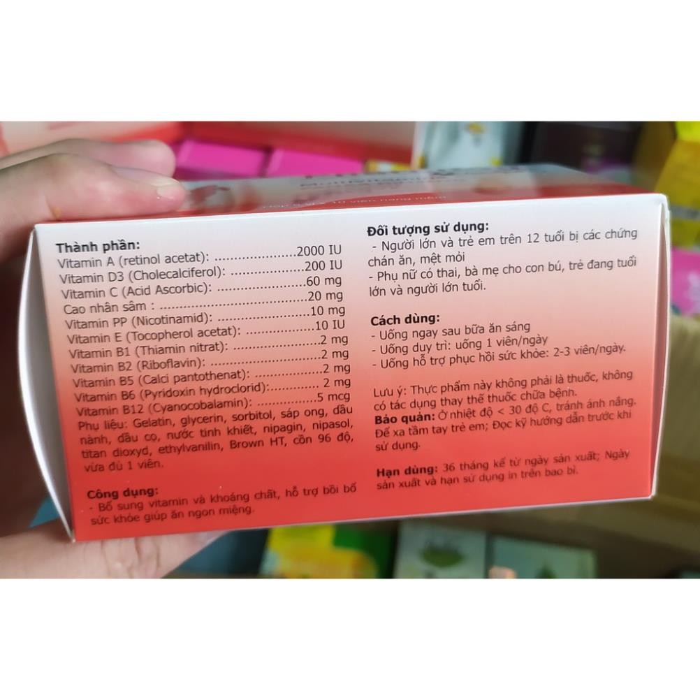 BỒI BỒ CƠ THỂ PHARCITON PLUS 60 Viên.