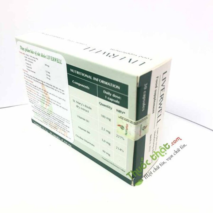 Liverwell - Viên uống tăng sức đề kháng, thanh nhiệt, giải độc gan | BigBuy360 - bigbuy360.vn