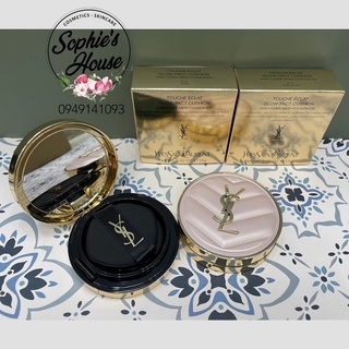 Phấn nước YSL vỏ da hồng - YSL Glow Pact cushion