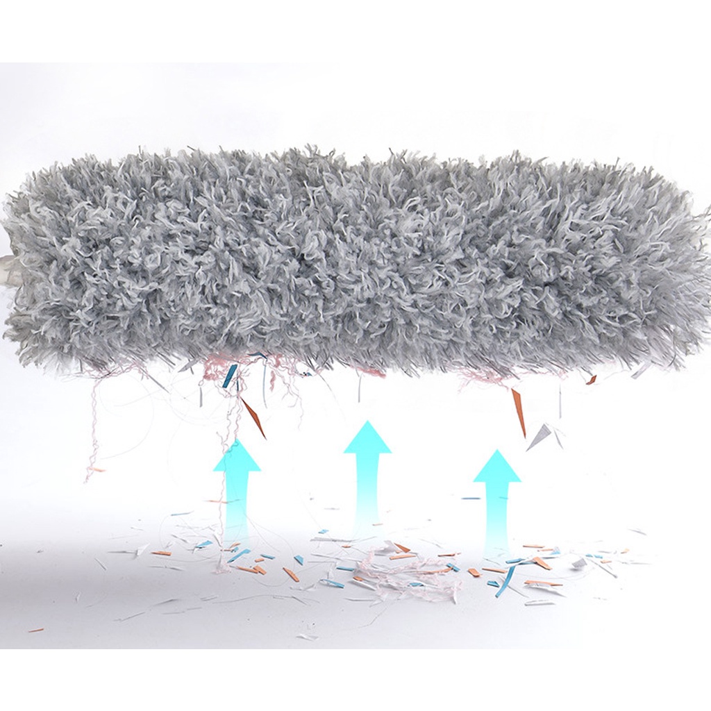 Chổi Quét Trần Nhà KUNBE, Có Cán Điều Chỉnh Độ Tối Đa 2.8m Thuận Lợi Quét Mạng Nhện Bụi Bẩn Trên Cao