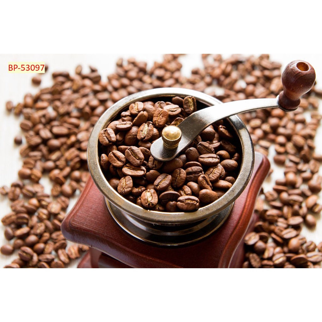 Tranh dán tường Quán Cafe, Trà Sữa, Trang Trí Cửa Hàng 3D khổ lớn