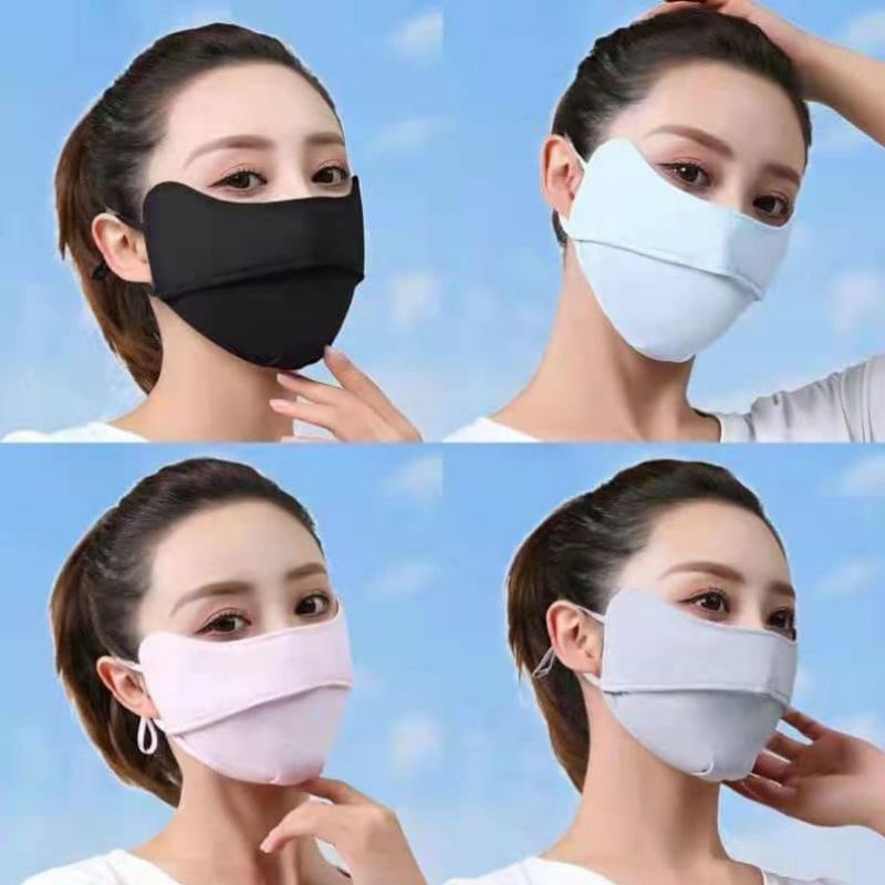 khẩu trang che mặt che gò má chống tia uv tia cực tím siêu hót