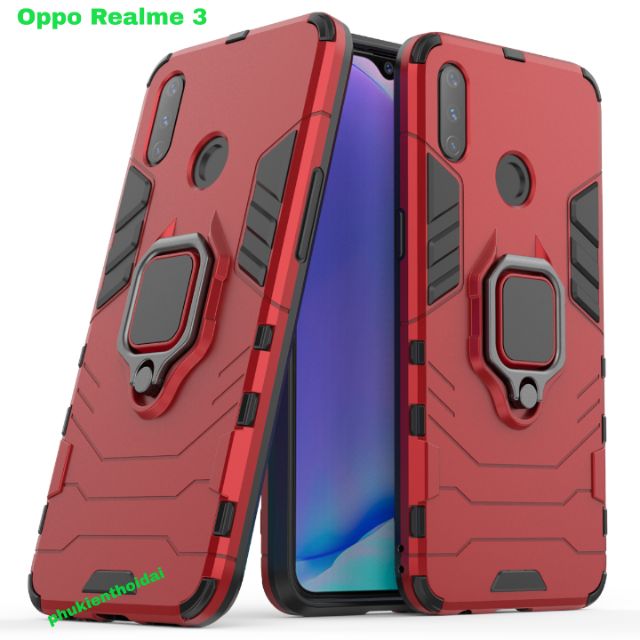 Ốp lưng Oppo Realme 3 / Realme 8 / Realme 7 💥Freeship💥 chống sốc Iron Man Iring cao cấp siêu bền