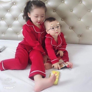 Bộ đồ pizama phi lụa