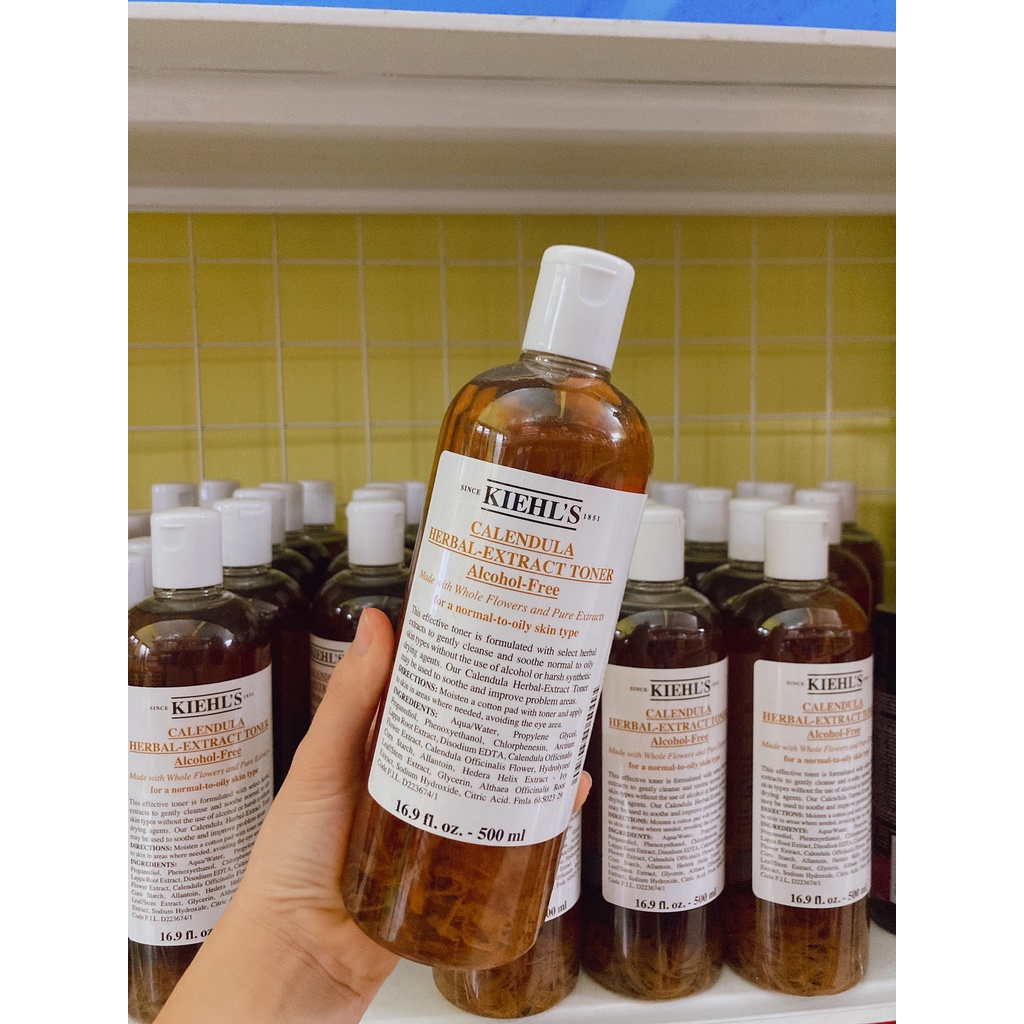 Trả ORDER Toner Hoa Cúc Kiehls 500ml