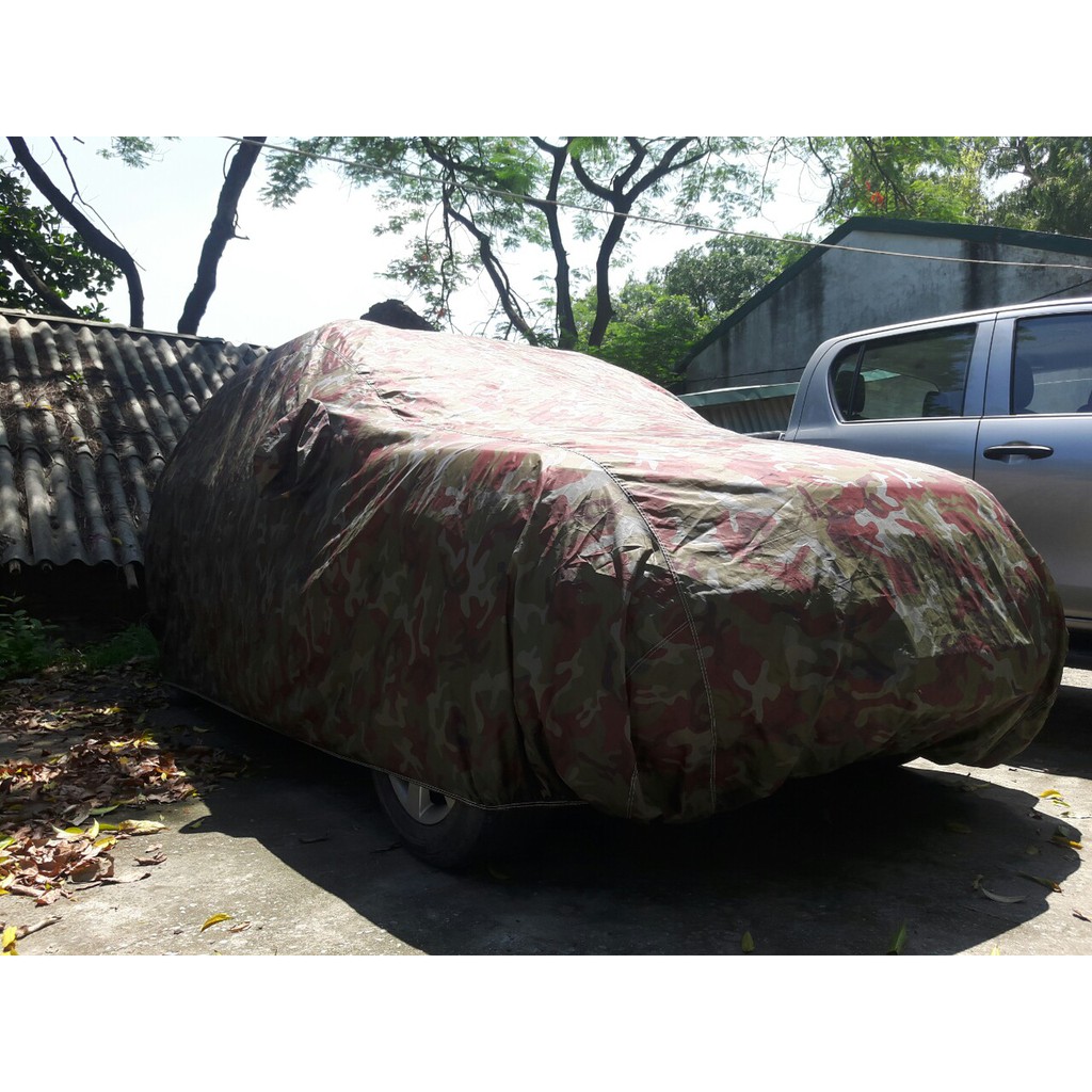 Bạt phủ xe ô tô 7 chỗ phản quang chống thấm cao cấp