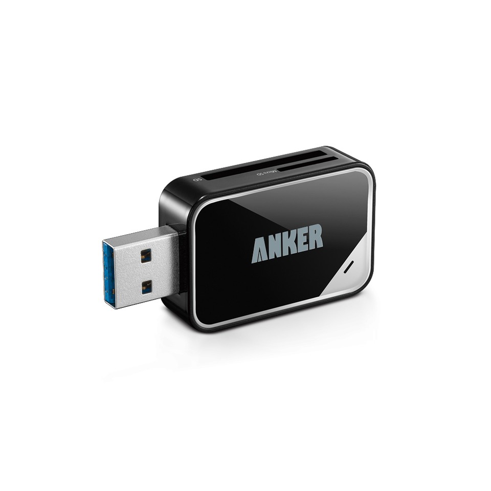 Đầu đọc thẻ nhớ Anker USB 3.0 Card Reader 2-in-1 (AR200)