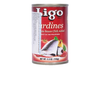 Cá mòi xốt cà vị ớt cay Ligo 155g