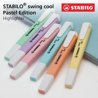 [CHÍNH HÃNG] Bút đánh dấu highlight Stabilo Swing cool pastel