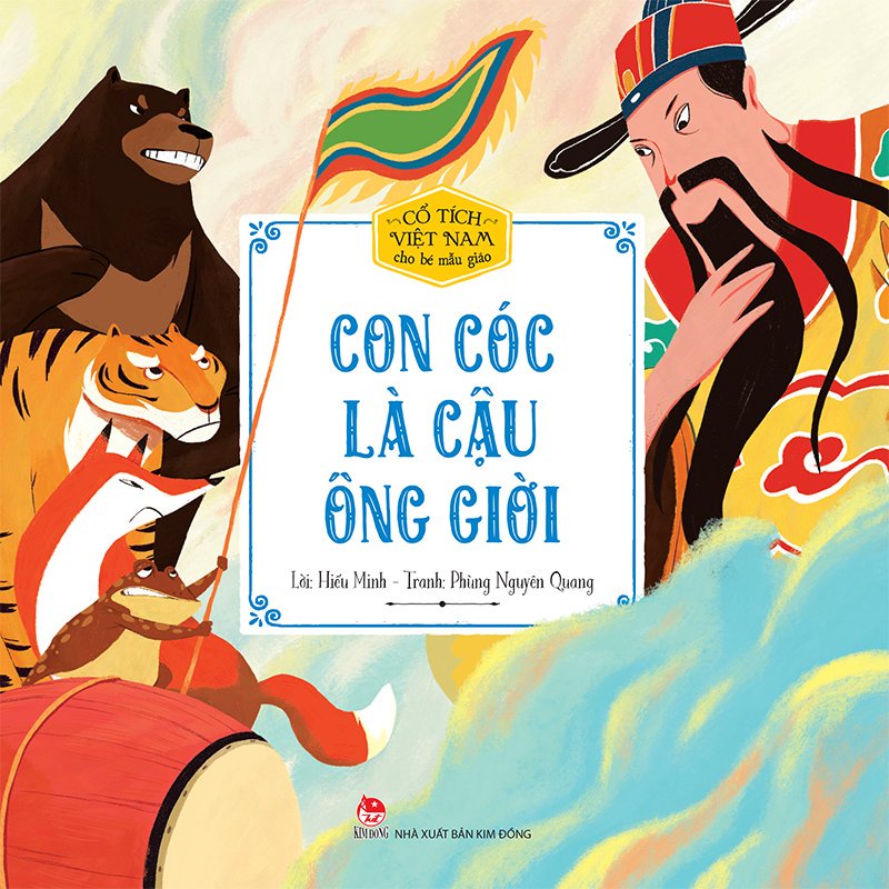 Sách - Cổ tích Việt Nam cho bé mẫu giáo - Con cóc là cậu ông giời