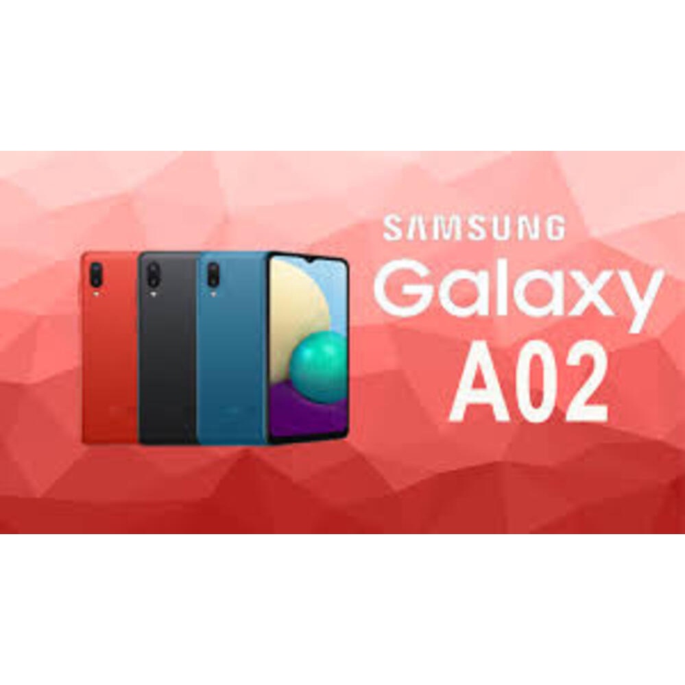 điện thoại Samsung A02 - Samsung Galaxy A02 2sim ram 3G rom 32G, máy Chính Hãng, Chiến Liên Quân mượt