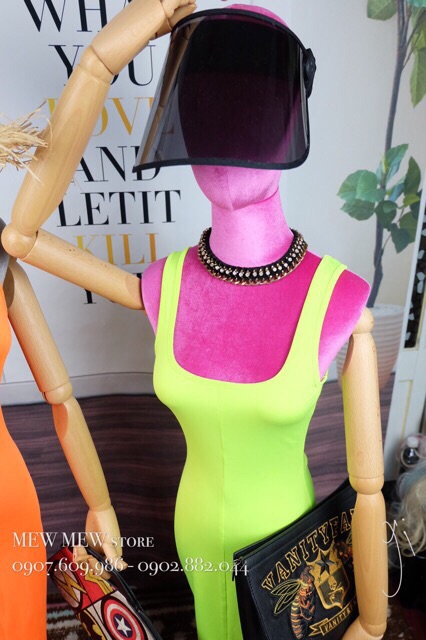 💓ĐẦM BODY 2 DÂY MÀU HOT TREND neon 💓 CÓ ẢNH THẬT 3.15