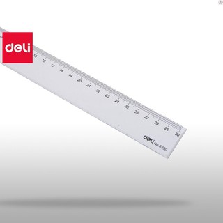 Thước kẻ 30cm Deli, trong suốt  - E6230