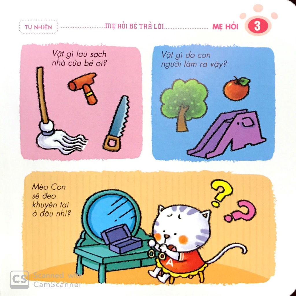 Sách - Mẹ Hỏi Bé Trả Lời 3-4 Tuổi