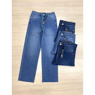 Quần Jeans Nữ ống rộng hàng VNXK Lưng cao tôn dáng