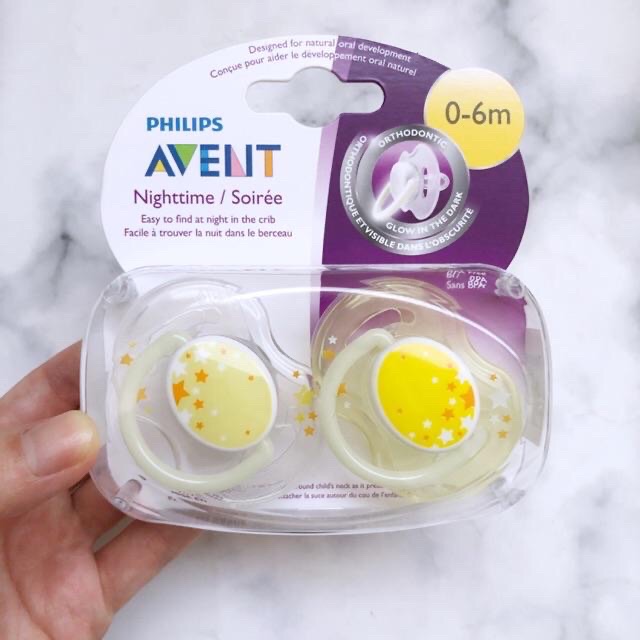 SET ĐÔI TI GIẢ CHỐNG VẨU AVENT 0-6m &amp; 6-18m