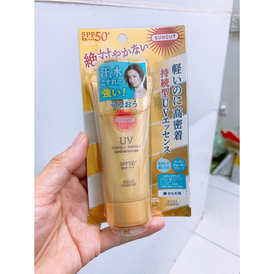 Chống Nắng Kosé Perfect Essence Super Water Proof 60gr