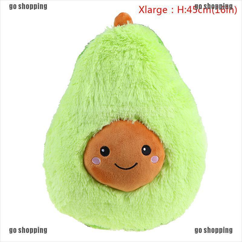 {go shopping}Soft Stuffed Animals Avocado Pillow Doll Plush Toys Xmas Birthday Gift