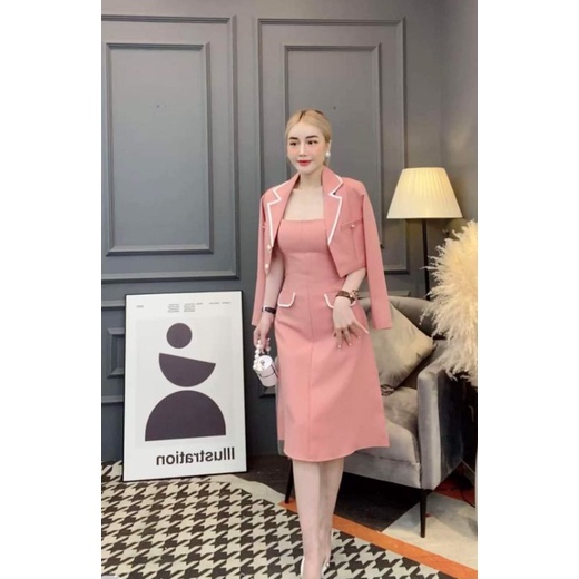 SÉT ĐẦM VEST NEW 2022