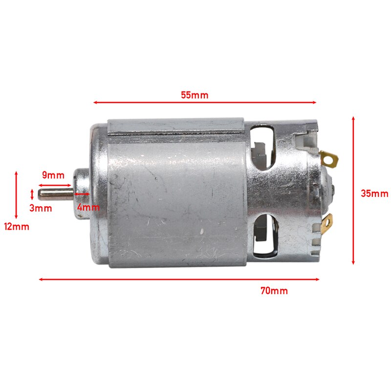 Động cơ DC 6-14.4V cho các động cơ không dây khác nhau của Makita Bosc 22800 / phút Thay thế Trình điều khiển máy khoan điện Tuốc nơ vít Moto