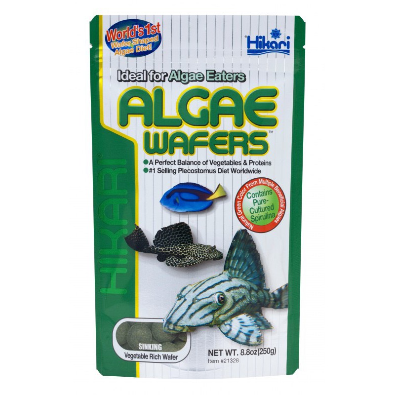 Thức ăn cho cá Pleco Hikari Tropical Algae Wafers