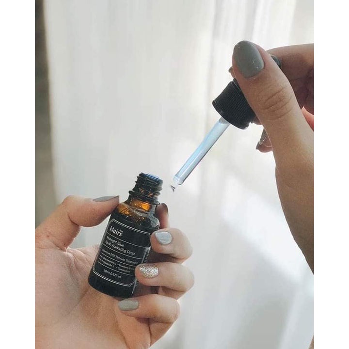 Tinh chất Klairs Midnight Blue Drop 20ml serum dưỡng ẩm phục hồi da - Thi Vũ