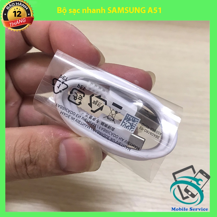 Bộ sạc nhanh Galaxy A52 Zin Bảo hành 6 tháng 1 đổi 1