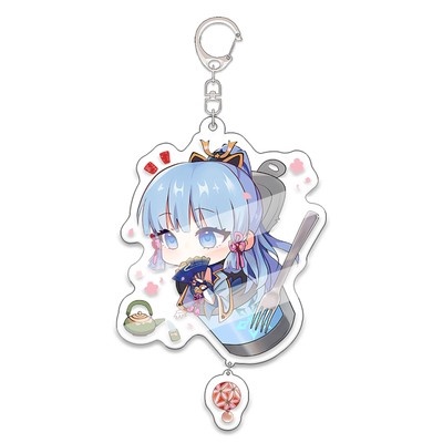 Móc khóa GENSHIN IMPACT ver TREO - ĐỒ ĂN ĐÓNG HỘP game anime chibi mica trong acrylic xinh xắn